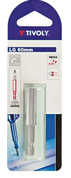 Outlet TIVOLY Porte-embout magnétique L.60mm