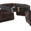 Best STANLEY Porte outils cuir double ceinture