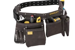 Best STANLEY Porte outils cuir double ceinture