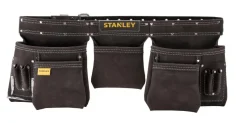 Best STANLEY Porte outils cuir double ceinture