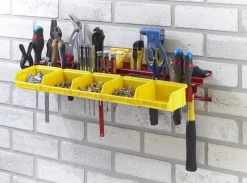 Best MOTTEZ Porte-outils mural tôle acier peinte