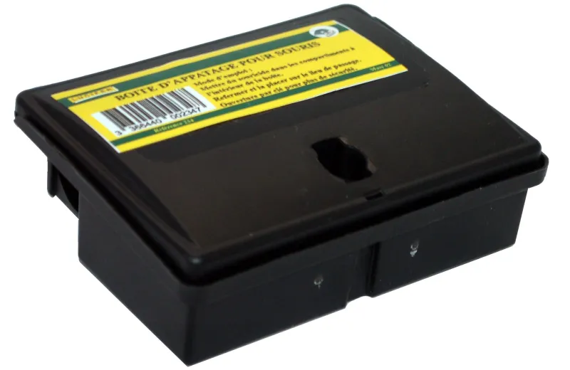 Outlet Poste d'appâtage pour souris 12.5cm avec clé LUCIFER