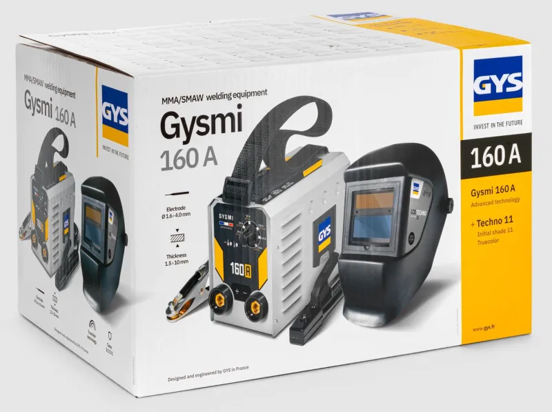 Best GYS Poste à souder Bundle MI 160A + Masque LCD Techno 11
