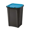 New Poubelle de recyclage Cover Line 45L couvercle bleu
