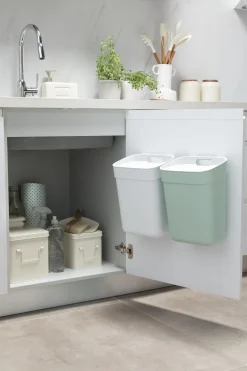Outlet CURVER Poubelle de tri Ready to collect 10L blanche