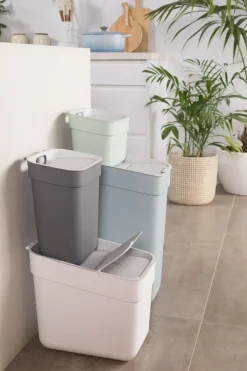 Sale CURVER Poubelle de tri Ready to collect 20L blanche