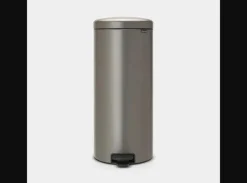 Online Poubelle à pédale NewIcon gris platinum 30L