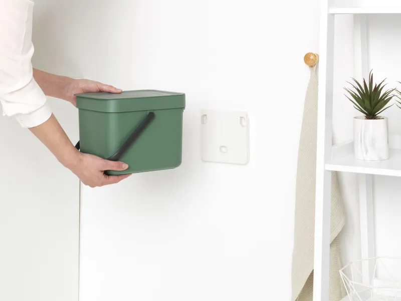 Hot Poubelle Sort&Go 6L vert foncé