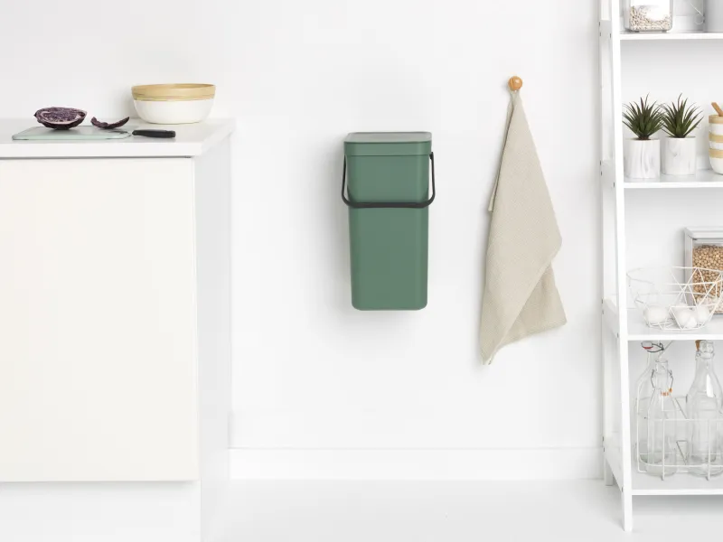 Clearance Poubelle Sort&Go 16L vert foncé