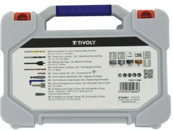 Hot TIVOLY Pour le perçage multi-matériaux et le vissage 60 pièces