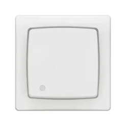 LEGRAND Poussoir ASL complet blanc contacts NO/NF complet avec LED