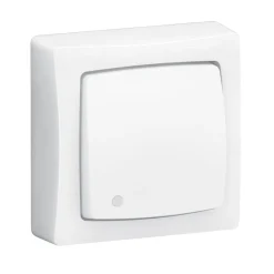 LEGRAND Poussoir ASL complet blanc contacts NO/NF complet avec LED