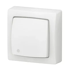 LEGRAND Poussoir ASL complet blanc contacts NO/NF complet avec LED