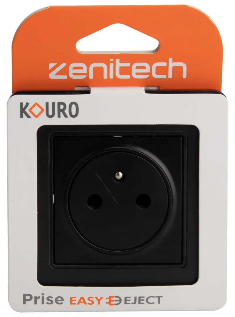 ZENITECH Prise 2 pôles + terre easyeject kouro