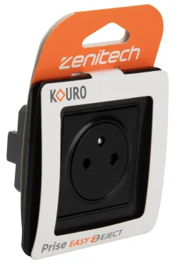 ZENITECH Prise 2 pôles + terre easyeject kouro