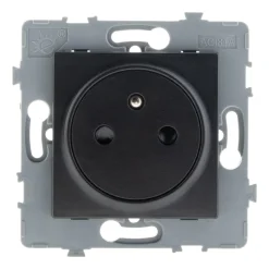 Hot ZENITECH Prise 2 pôles + terre easyeject nu kouro