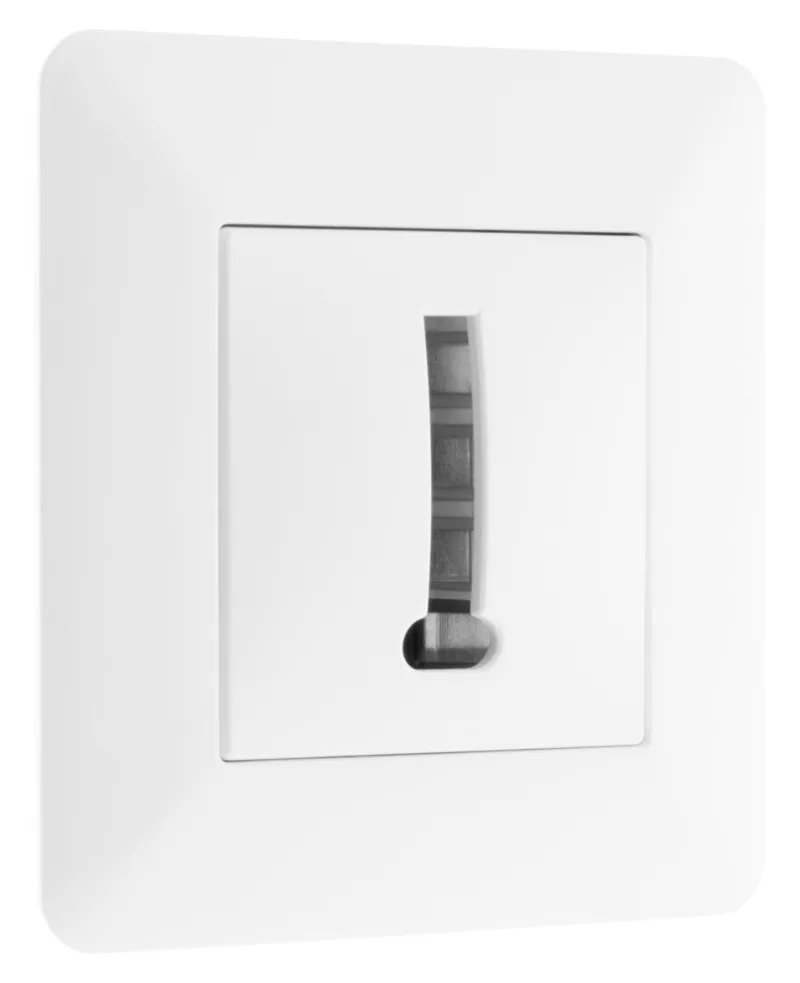 Sale ZENITECH Prise téléphonique 8 plots artezo blanc
