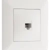 Best ZENITECH Prise téléphonique RJ45 artezo blanc