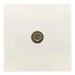 Online ZENITECH Prise TV Ø9.52mm diwone blanc