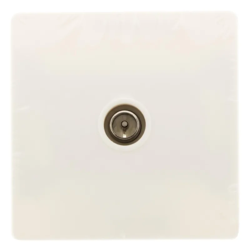 Online ZENITECH Prise TV Ø9.52mm diwone blanc