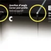 Clearance Profil plan de travail finition bordure aluminium