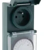 Hot Programmateur étanche IP44 avec interrupteur 3680W