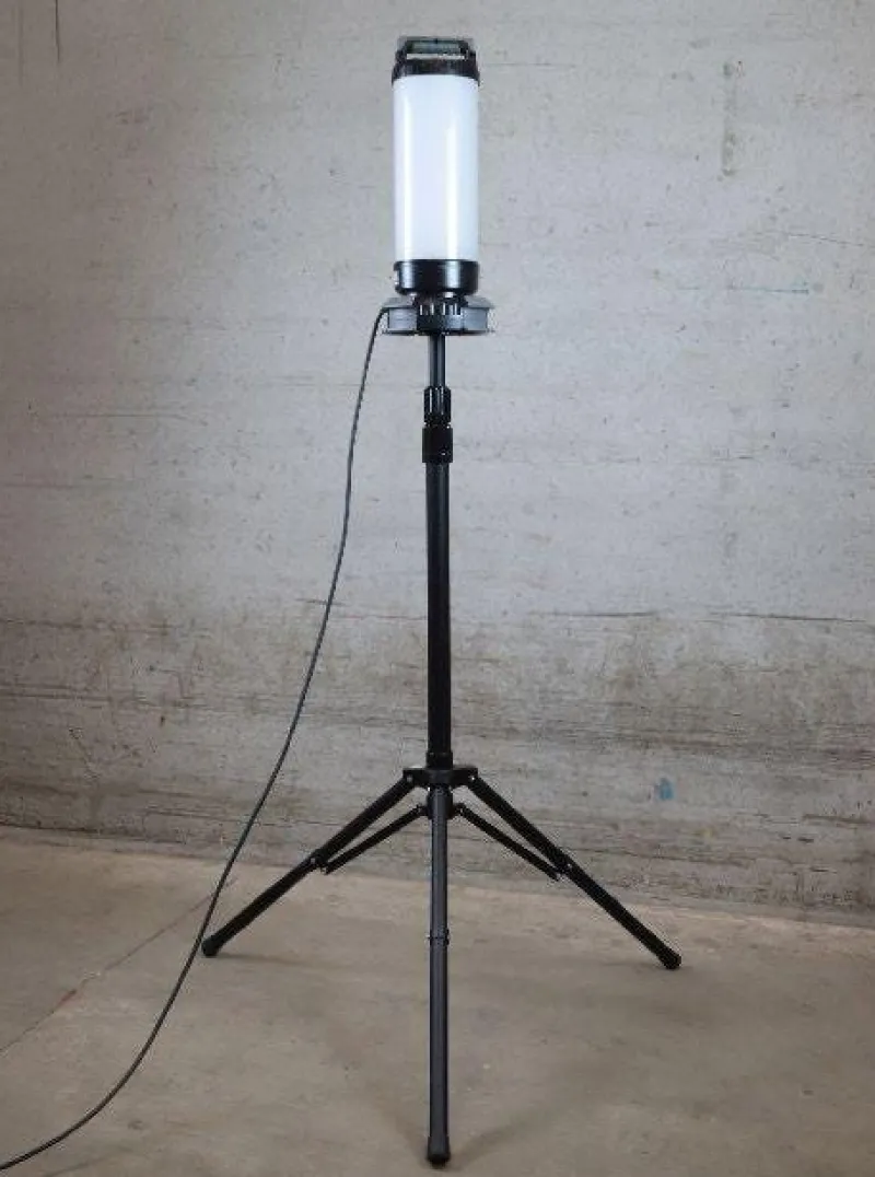 TIBELEC Projecteur LED de chantier 360° pro 120W - 16 300 LM - IP65