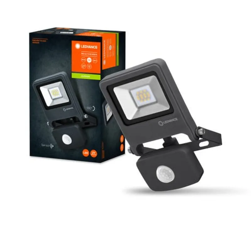 New Projecteur LED Endura Flood Sensor Ledvance 10W 800 lumens