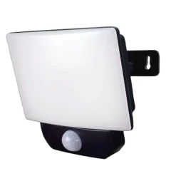 Clearance TIBELEC Projecteur LED 20W/1600LM full screen noir avec détecteur