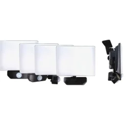 Best TIBELEC Projecteur LED 30W/2500lm full screen noir avec détecteur