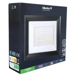 Best TIBELEC Projecteur LED 100W / 11000LM noir IP65