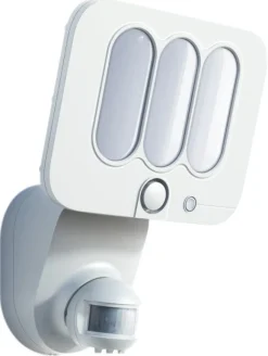 CHROMEX Projecteur sécurité avec alarme sonore sur secteur