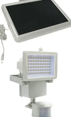 Clearance CHROMEX Projecteur solaire Denver blanc