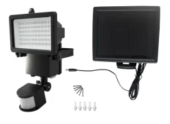 Hot CHROMEX Projecteur solaire Denver noir