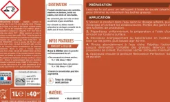 Sale V33 Préparateur de sols carrelés/marbres/béton 1L