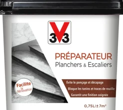 Hot V33 Préparateur rénovation planchers/escaliers 0,75L incolore