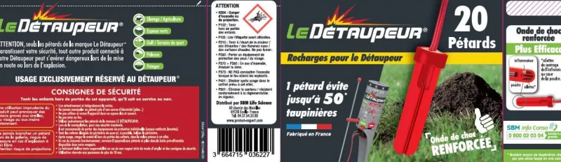 Best 20 pétards Le Détaupeur