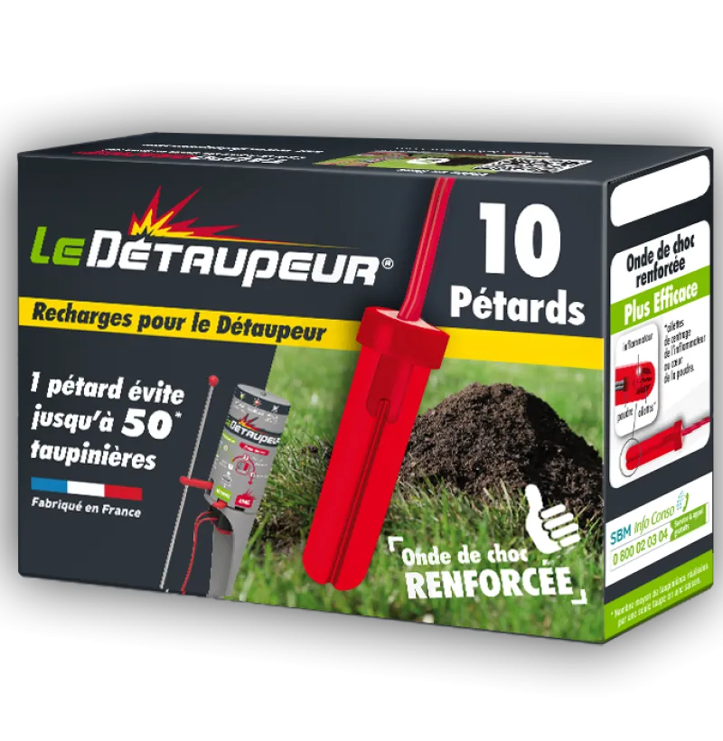 New 10 pétards Le Détaupeur