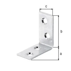 Hot GAH ALBERTS Équerre chaise galva 30 x 30 x 14 mm