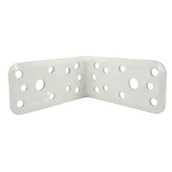 Discount Équerre d'angle 90° d'assemblage acier blanc 40x80x80mm