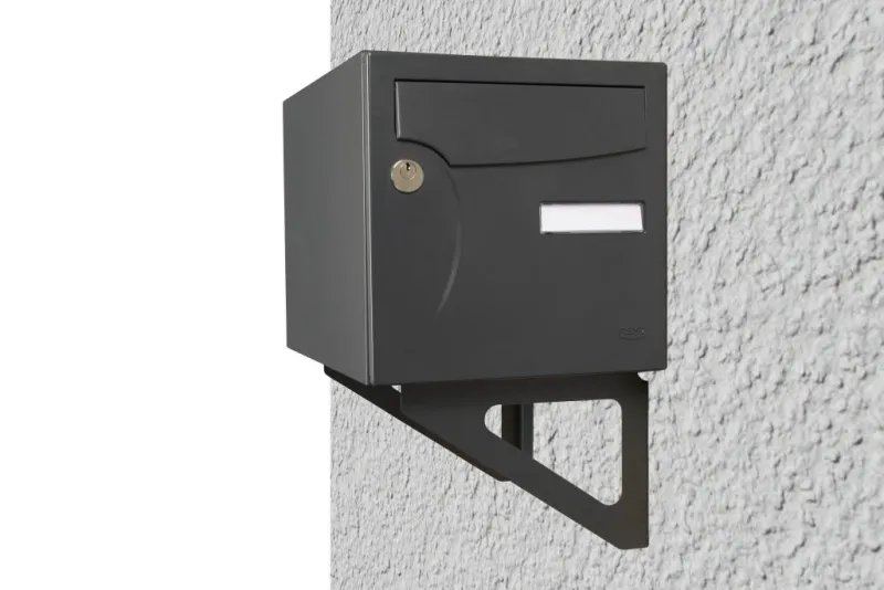 Sale RENZ Équerre de fixation murale (x2) gris anthracite