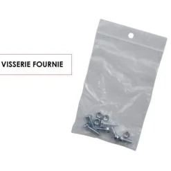 Online RENZ Équerre noire pour boîtes aux lettres (x2)