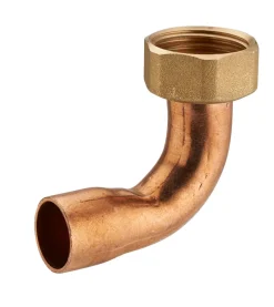 Discount NOYON & THIEBAULT Raccord fer/cuivre 2 pcs coudé écrou prisonnier F3/8 D14