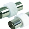 OPTEX 2 raccords coaxiaux mâle/mâle 9,52mm fem./fem. 9,52mm