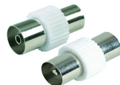 OPTEX 2 raccords coaxiaux mâle/mâle 9,52mm fem./fem. 9,52mm