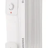 Radiateur bain d'huile mobile 1500W blanc