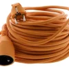 Clearance Rallonge électrique fiche 2P+T 16A H05VV-F 3G1,5 25m 3680W
