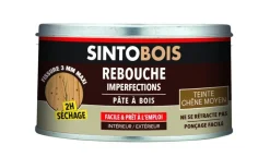 Discount SINTO Rebouche imperfection pâte à bois 170ml/250g chêne moyen