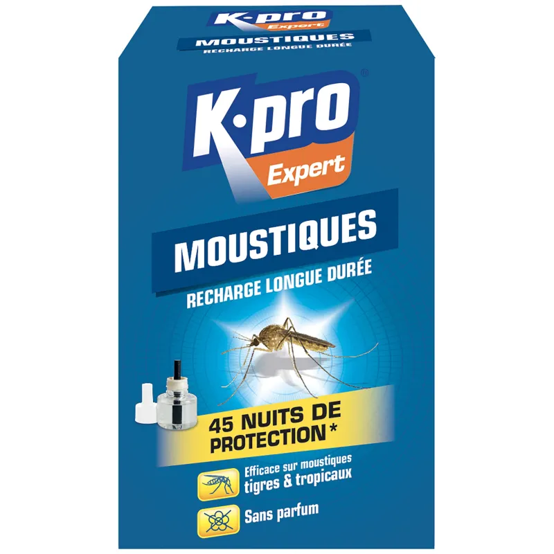 Discount K.PRO Recharge diffuseur anti-moustiques longue durée