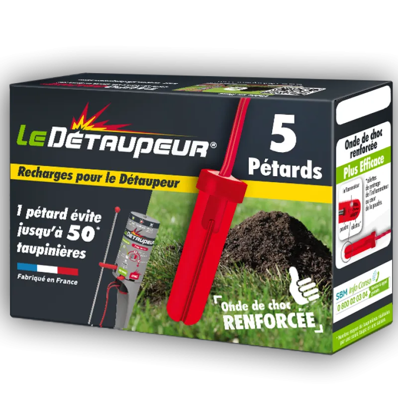 Outlet LE DÉTAUPEUR Recharge pour appareil Détaupeur (x5)